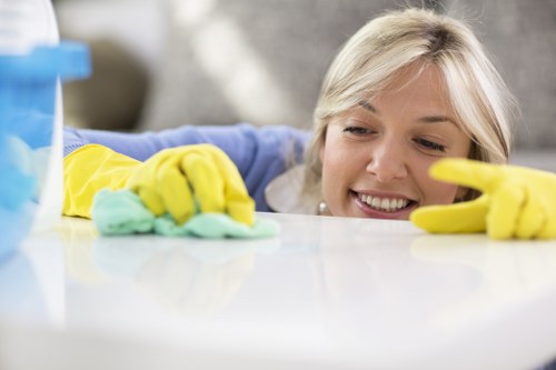 Final outcome communication in a carpet cleaning complaints procedure